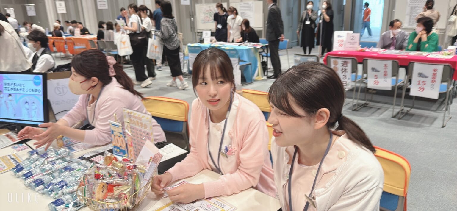 東京ビッグサイト就職カフェ會田正木船澤
