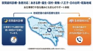 多摩地区の夜間診療
