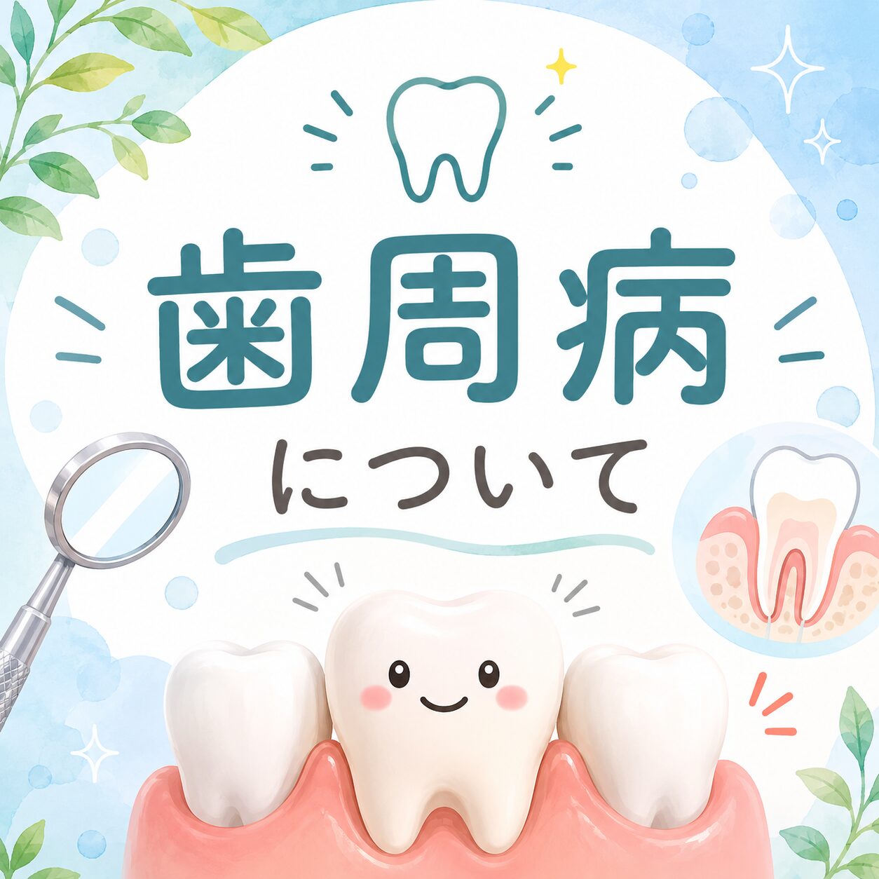 アイキャッチ画像　歯周病