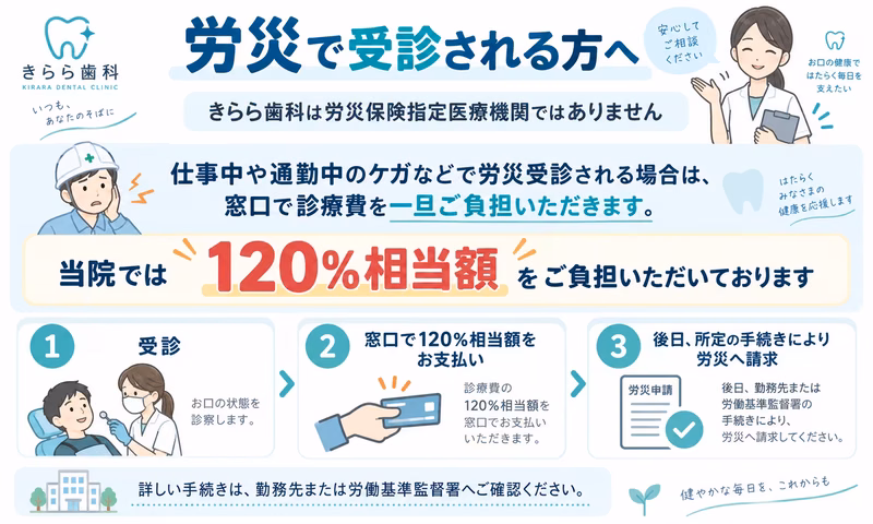 労災指定病院ではありません