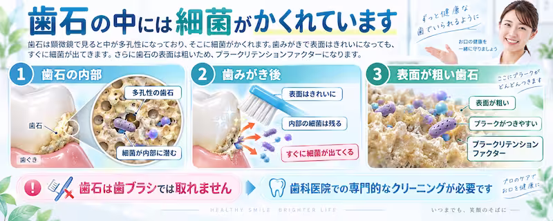 歯石の為害性